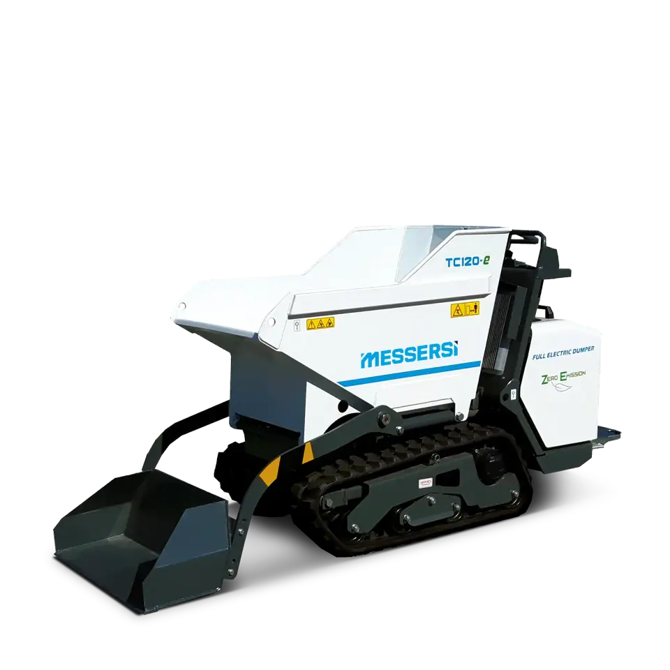 Messersi rupsdumper TC120e elektrische rupsdumper