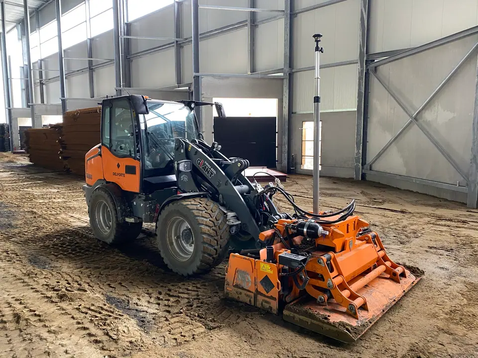 Giant wiellader met AP 3D-leveller